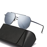 Casual Streetwear Geometric Nylon Polygon Full Frame Men's Sunglasses sku image 1