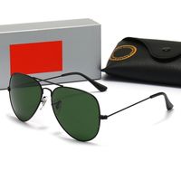 Elegant Business Oval Glass Toad Glasses Patchwork Full Frame Men's Sunglasses sku image 7