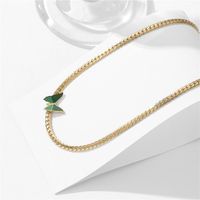 Ig Style Sweet Butterfly Titanium Steel Plating 18k Gold Plated Choker main image 4
