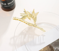 Sweet Flower Metal Inlay Artificial Pearls Rhinestones Hair Claws sku image 1