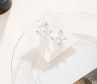 Dulce Flor Metal Embutido Perlas Artificiales Diamantes De Imitación Garras De Pelo sku image 5