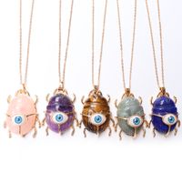 Ethnic Style Insect Eye Crystal Wholesale Pendants Jewelry Accessories main image 3
