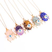 Ethnic Style Insect Eye Crystal Wholesale Pendants Jewelry Accessories main image 1