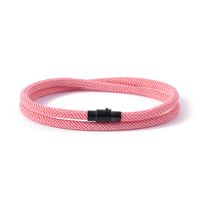 Simple Style Solid Color Rope Copper Handmade Plating Wristband sku image 12