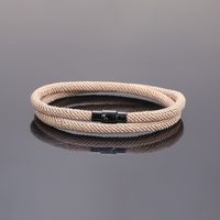 Einfacher Stil Einfarbig Seil Kupfer Handgemacht Überzug Armband main image 3