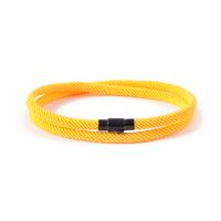 Einfacher Stil Einfarbig Seil Kupfer Handgemacht Überzug Armband sku image 17