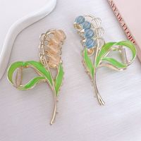 Lady Flower Alloy Hairpin Hair Claws main image 4