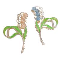 Lady Flower Alloy Hairpin Hair Claws main image 2