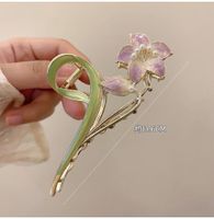 Lady Flower Alloy Hairpin Hair Claws sku image 10