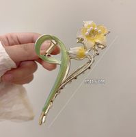 Lady Flower Alloy Hairpin Hair Claws sku image 11