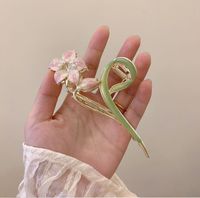 Lady Flower Alloy Hairpin Hair Claws sku image 9