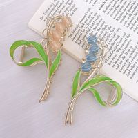 Lady Flower Alloy Hairpin Hair Claws main image 3