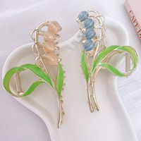 Lady Flower Alloy Hairpin Hair Claws main image 1