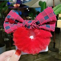 Spring New Fashion Mesh Solid Color Ribbon Cheap Scrunchies Wholesale sku image 80