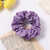 Spring New Fashion Mesh Solid Color Ribbon Cheap Scrunchies Wholesale sku image 48