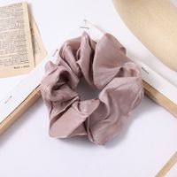 Spring New Fashion Mesh Solid Color Ribbon Cheap Scrunchies Wholesale sku image 57