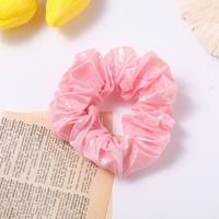 Spring New Fashion Mesh Solid Color Ribbon Cheap Scrunchies Wholesale sku image 76