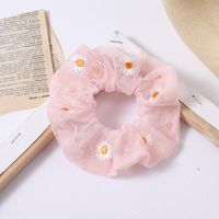 Spring New Fashion Mesh Solid Color Ribbon Cheap Scrunchies Wholesale sku image 64