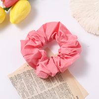 Spring New Fashion Mesh Solid Color Ribbon Cheap Scrunchies Wholesale sku image 51