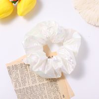 Spring New Fashion Mesh Solid Color Ribbon Cheap Scrunchies Wholesale sku image 73