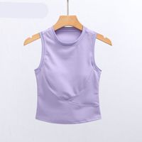 Women's Vest Tank Tops Criss Cross Casual Preppy Style Classic Style Solid Color main image 8