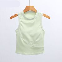 Women's Vest Tank Tops Criss Cross Casual Preppy Style Classic Style Solid Color main image 6