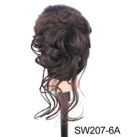 Women's Korean Style Street High Temperature Wire Curls Wigs sku image 3