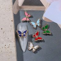 Casual Sweet Butterfly Alloy Nail Decoration Accessories 1 Piece main image 3