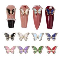 Casual Sweet Butterfly Alloy Nail Decoration Accessories 1 Piece main image 1