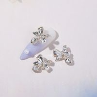 Cute Sweet Star Bow Knot Alloy Nail Decoration Accessories 1 Piece sku image 6