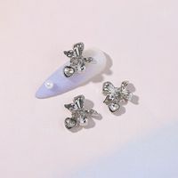 Cute Sweet Star Bow Knot Alloy Nail Decoration Accessories 1 Piece sku image 5