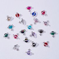 Sweet Starry Sky Alloy Rhinestone Nail Decoration Accessories 1 Piece main image 2