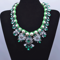 Fashion New Hand-woven Beads Necklace Nhjq144771 sku image 1