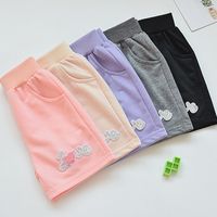 Casual Solid Color Cotton Pants & Leggings main image 3