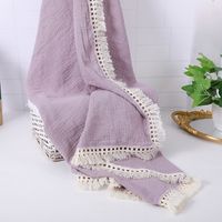 Casual Solid Color Cotton Baby Bedding main image 3