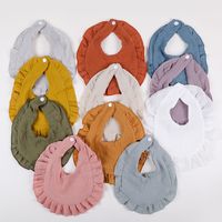 Simple Style Solid Color Hollow Out Cotton Baby Accessories main image 6