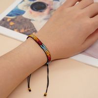 Lässig Kreuzen Pfeil Glas Perlen Flechten Frau Armbänder main image 3