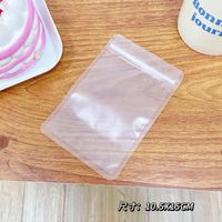 Simple Style Solid Color Plastic Storage Bag sku image 5