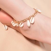 Wholesale Jewelry Vacation Bohemian Shell Alloy Anklet main image 3