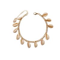 Wholesale Jewelry Vacation Bohemian Shell Alloy Anklet main image 4