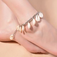 Wholesale Jewelry Vacation Bohemian Shell Alloy Anklet sku image 1