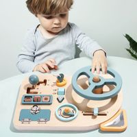 Learning Toys Toddler(3-6years) Geometric Wood Toys main image 2