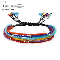 Ethnic Style Geometric Seed Bead Beaded Handmade Unisex Bracelets sku image 7