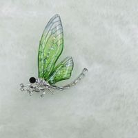 Einfacher Stil Schmetterlings Legierung Strass Steine Damen Broschen 1 Stück sku image 19