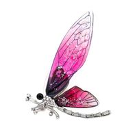 Simple Style Butterfly Alloy Plating Rhinestones Women's Brooches 1 Piece sku image 18