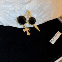 1 Pair Fashion Bow Knot Metal Inlay Zircon Women's Ear Studs sku image 137