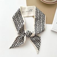 Fashion Letter Square Cloth Hair Band 1 Piece sku image 170