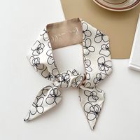 Fashion Letter Square Cloth Hair Band 1 Piece sku image 174