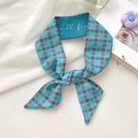 Fashion Letter Square Cloth Hair Band 1 Piece sku image 193