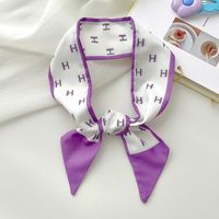 Fashion Letter Square Cloth Hair Band 1 Piece sku image 188